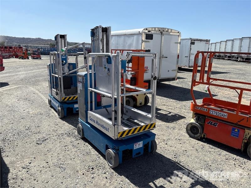 Genie GR-20 Vertical Mast Lift Plataformas elevatórias verticais