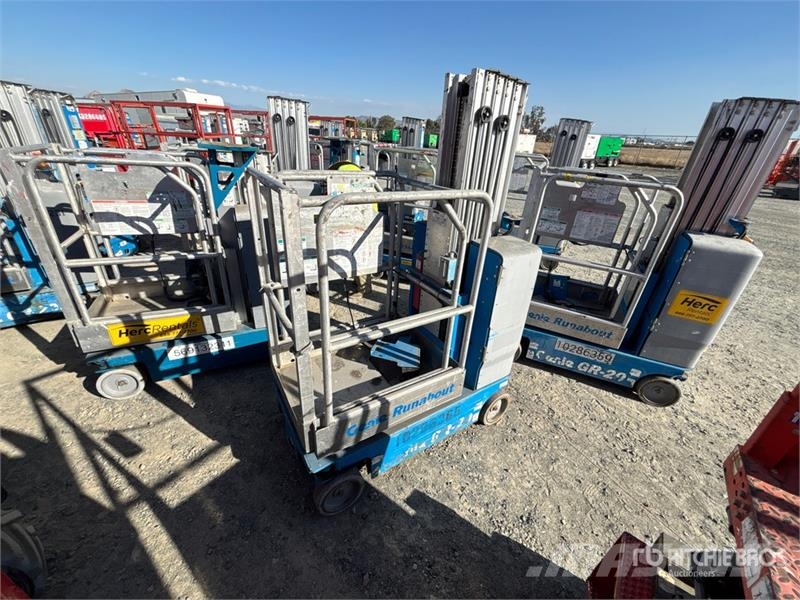 Genie GR20 Vertical Mast Lift Plataformas elevatórias verticais