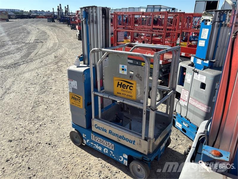 Genie GR20 Vertical Mast Lift Plataformas elevatórias verticais