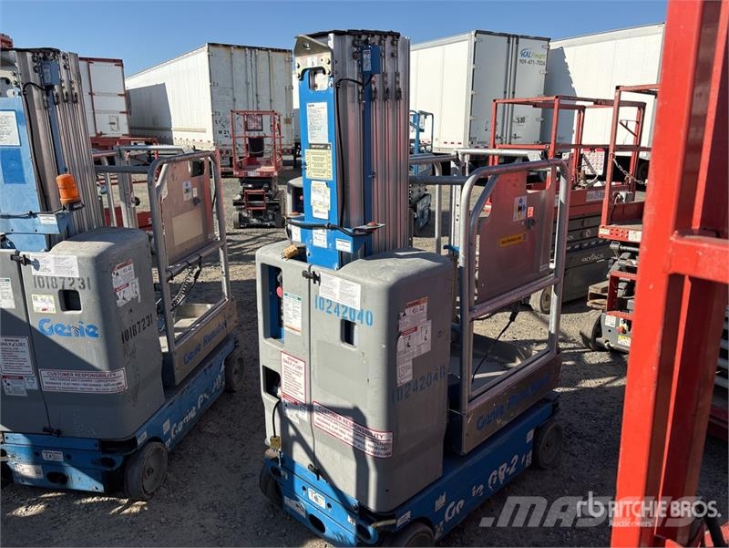 Genie GR20 Vertical Mast Lift Plataformas elevatórias verticais