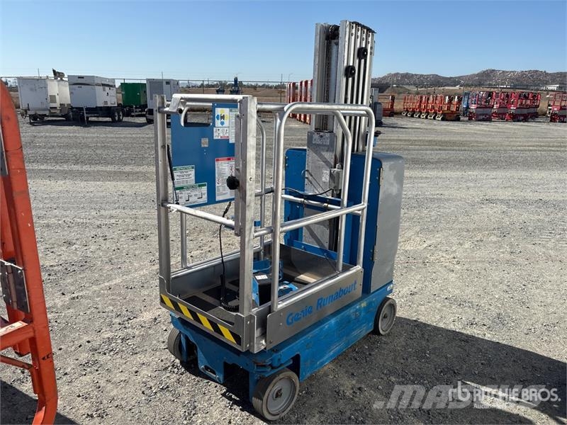 Genie GR20 Vertical Mast Lift Plataformas elevatórias verticais