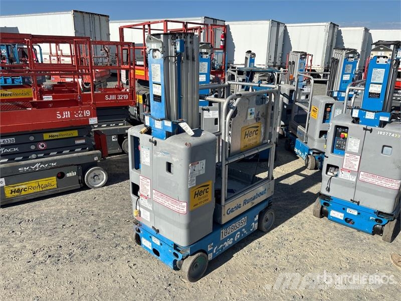 Genie GR20 Vertical Mast Lift Plataformas elevatórias verticais