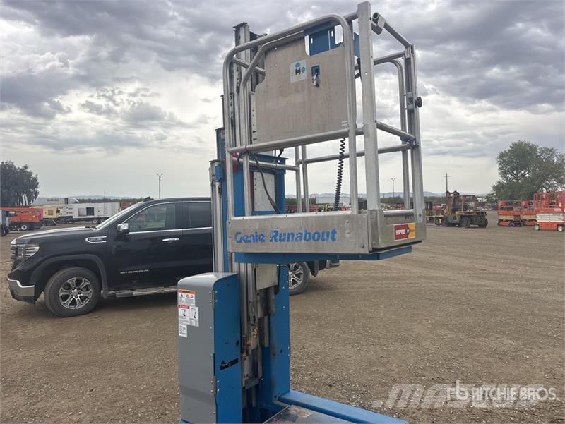 Genie GR20 Vertical Mast Lift Used Personnel lifts and access elevators