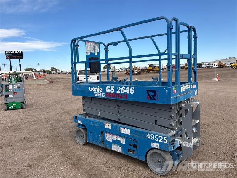 Genie GS-2646 Electric Scissor Lift Elevadores de tesoura
