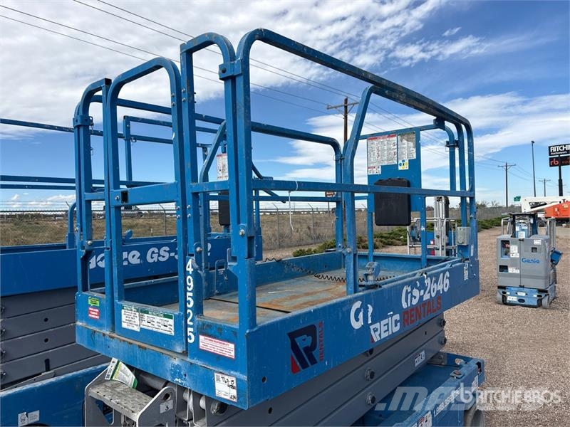 Genie GS-2646 Electric Scissor Lift Elevadores de tesoura