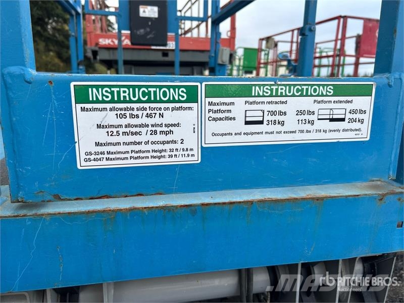 Genie GS-3246 Electric Scissor Lift (Inoperable) 剪式升降機