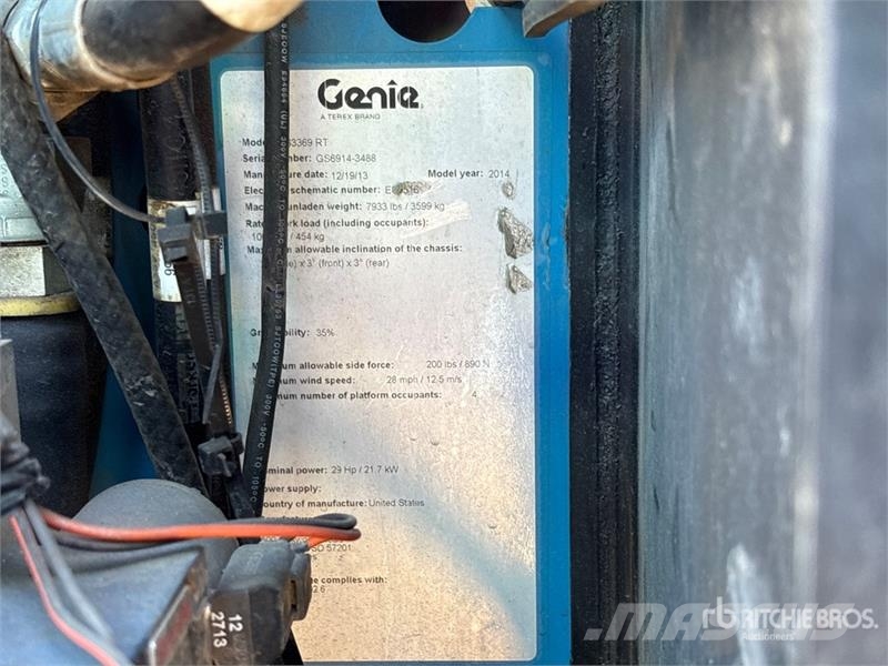 Genie GS-3369RT 剪式升降機