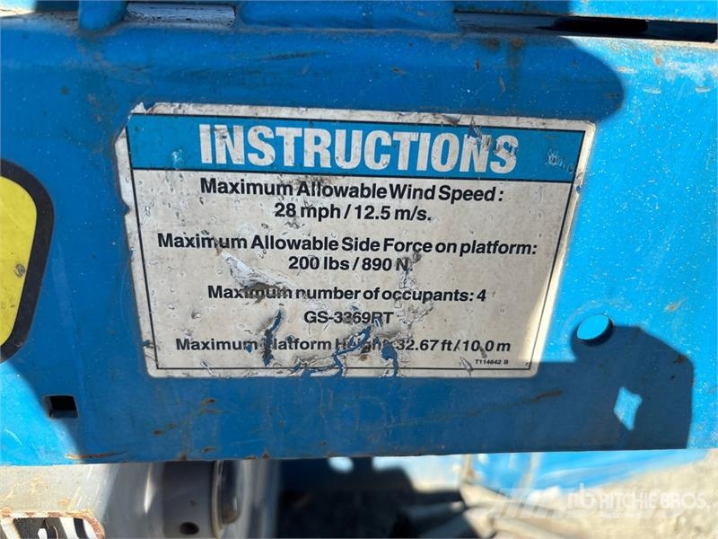 Genie GS-3369RT Scissor lifts