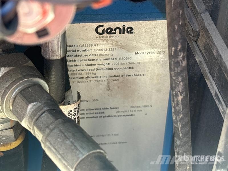 Genie GS-3369RT 剪式升降機