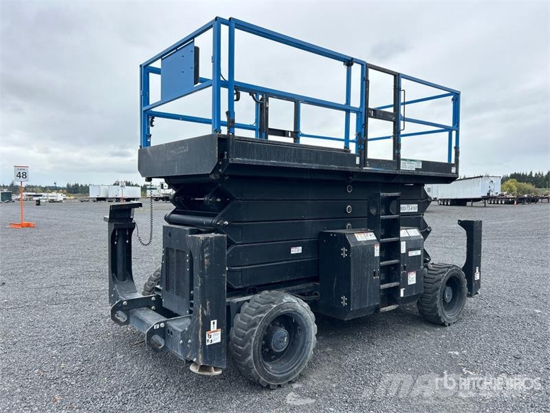 Genie GS-5390RT 4x4 Dual Fuel Scissor Lift Šķerveida pacēlāji