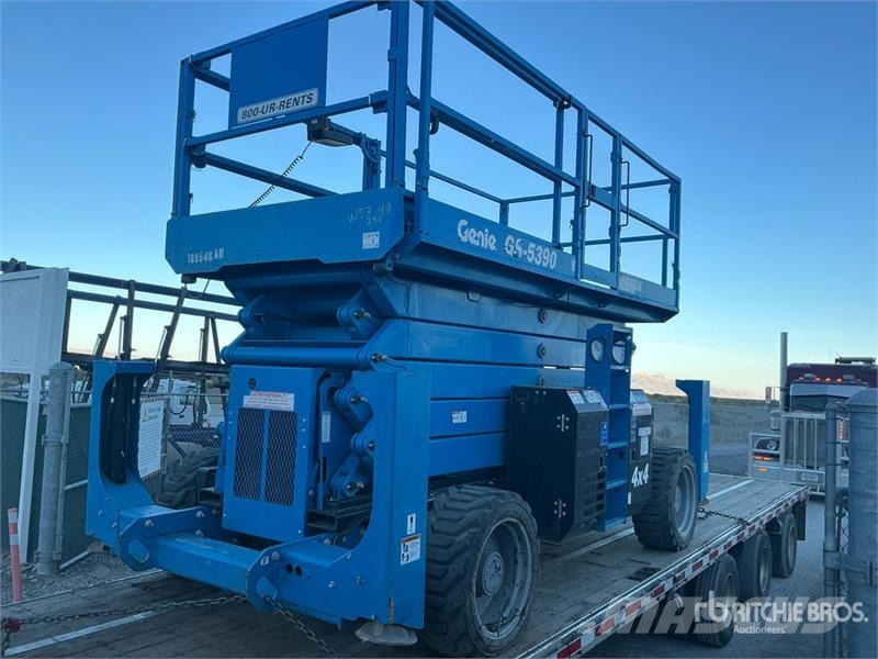 Genie GS-5390RT 4x4 Dual Fuel Scissor Lift 가위형 리프트