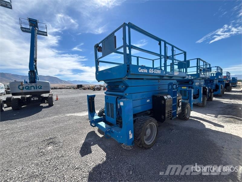 Genie GS-5390RT Dual Fuel Scissor Lift Plataformas tijera