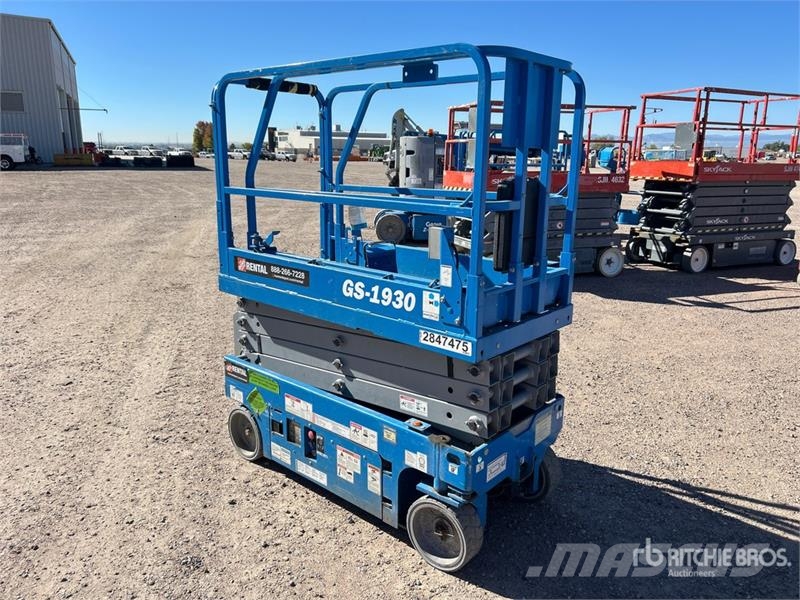 Genie GS1930 Electric Scissor Lift Plataformas tijera