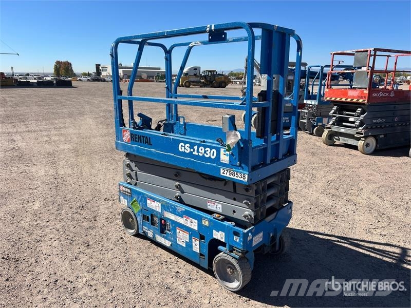 Genie GS1930 Electric Scissor Lift Elevadores de tesoura