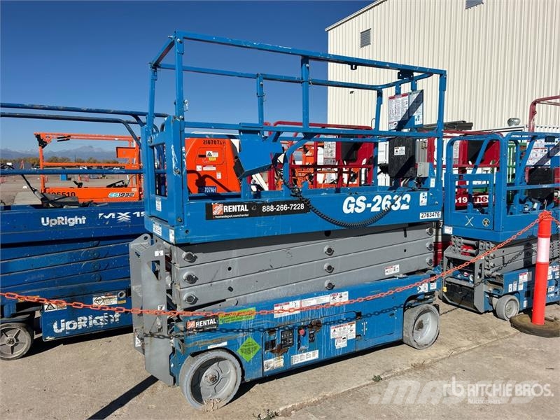 Genie GS2632T Electric Scissor Lift Saxlifte