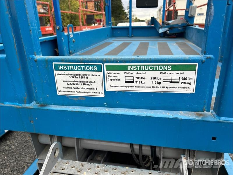 Genie GS2646 Electric Scissor Lift Šķerveida pacēlāji
