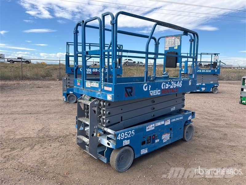 Genie GS2646 Electric Scissor Lift Piattaforme a pantografo