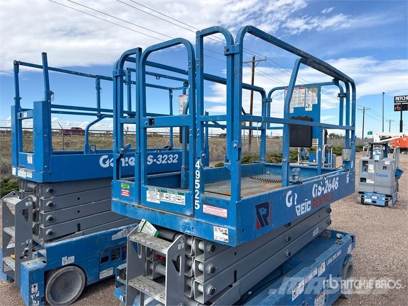 Genie GS2646 Electric Scissor Lift Piattaforme a pantografo