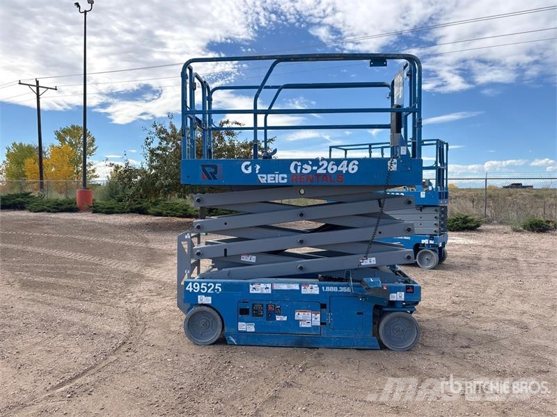 Genie GS2646 Electric Scissor Lift Piattaforme a pantografo