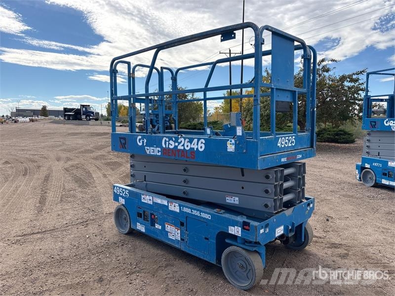 Genie GS2646 Electric Scissor Lift Piattaforme a pantografo