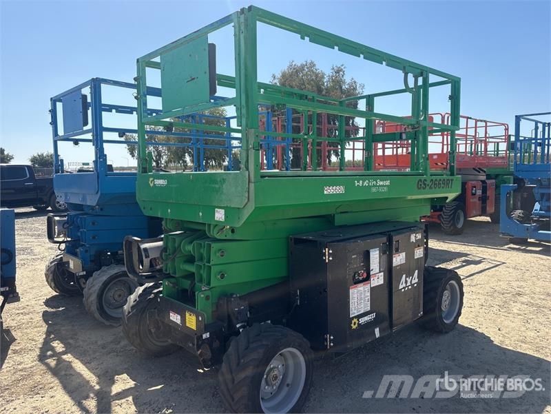 Genie GS2669RT 4x4 Dual Fuel Scissor Lift Sakselifter
