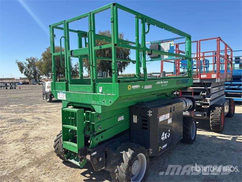 Genie GS2669RT Dual Fuel Scissor Lift Piattaforme a pantografo