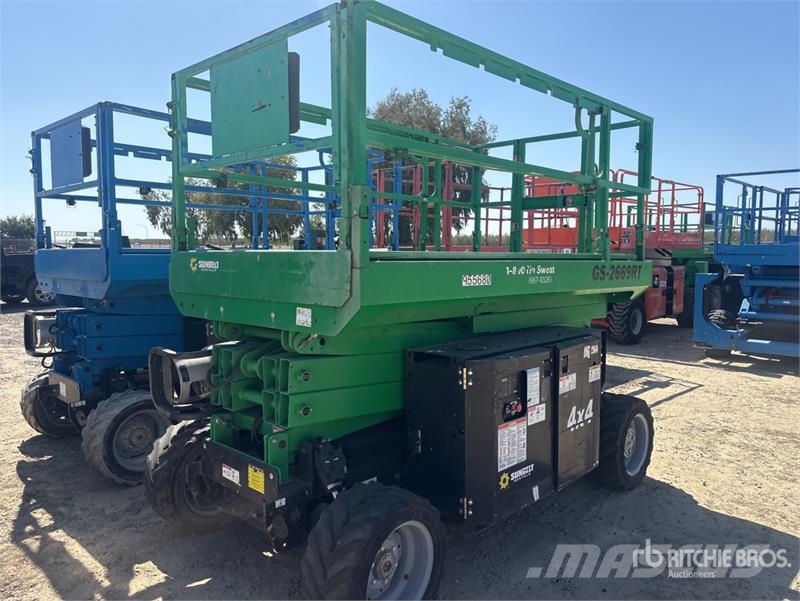 Genie GS2669RT Dual Fuel Scissor Lift Škarjaste dvižne ploščadi