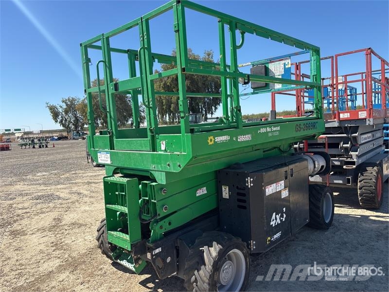 Genie GS2669RT Dual Fuel Scissor Lift Piattaforme a pantografo