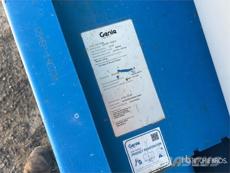 Genie GS3246 Scissor Lift Škarjaste dvižne ploščadi