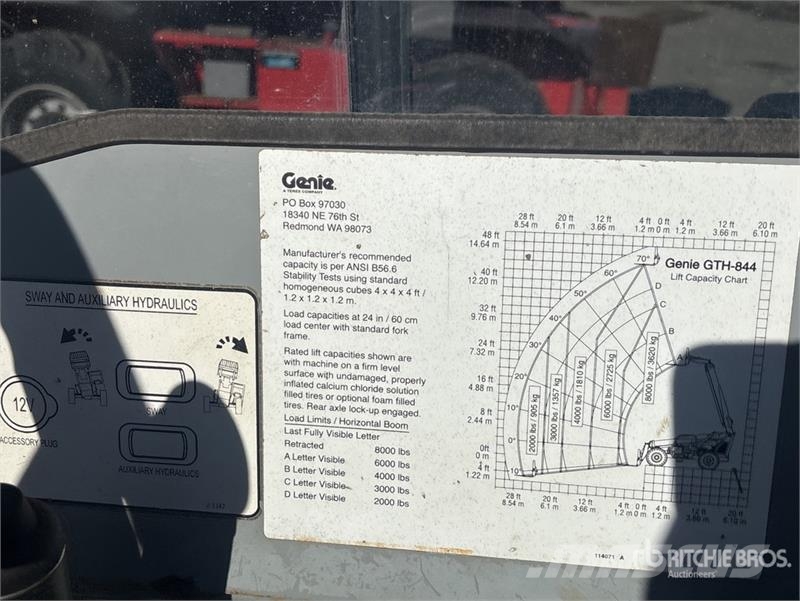 Genie GTH-844 Telescopic handlers