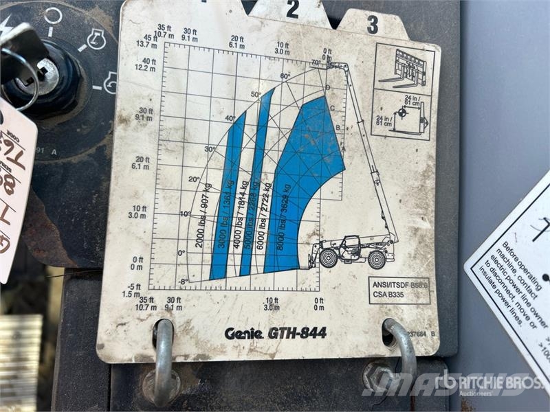 Genie GTH-844 Teleskopiskie manipulatori