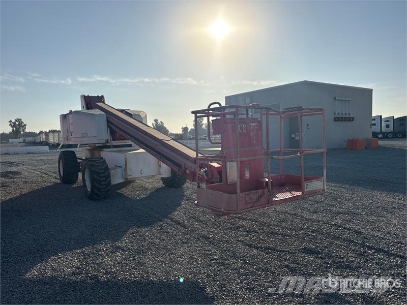 Genie S-60 Dual Fuel Telescopic Boom Lift Plataformas con brazo de elevación telescópico