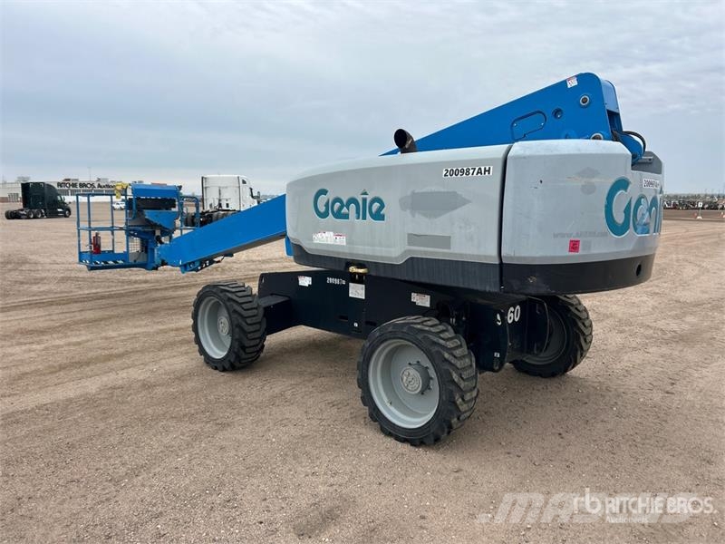 Genie S-60X 4WD Diesel Telescopic Boom Lift Plataformas elevatórias telescópicas