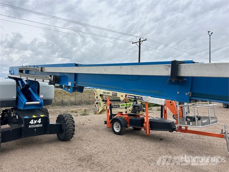 Genie S-60X 4WD Diesel Telescopic Boom Lift Plataformas elevatórias telescópicas