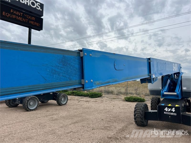 Genie S-60X 4WD Diesel Telescopic Boom Lift Plataformas elevatórias telescópicas