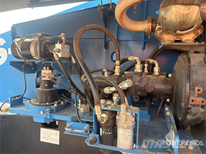 Genie S-60X 4WD Diesel Telescopic Boom Lift Plataformas con brazo de elevación telescópico