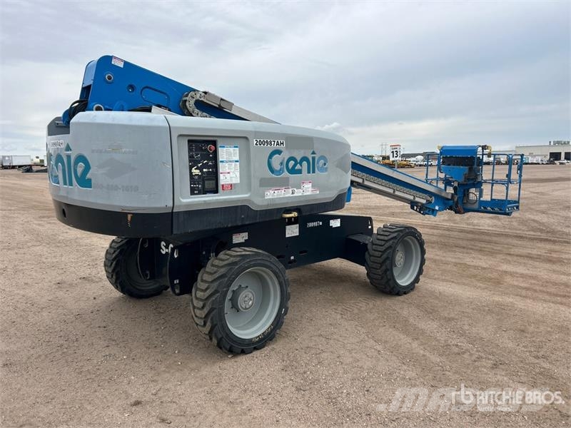 Genie S-60X 4WD Diesel Telescopic Boom Lift Plataformas elevatórias telescópicas