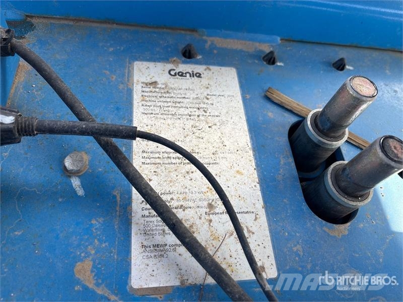 Genie S-60X Telescopic Boom Lift Plataformas de trabajo telescópica