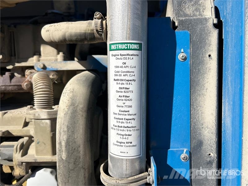 Genie S-65 4WD Diesel Telescopic Boom Lift Nacelles télescopiques