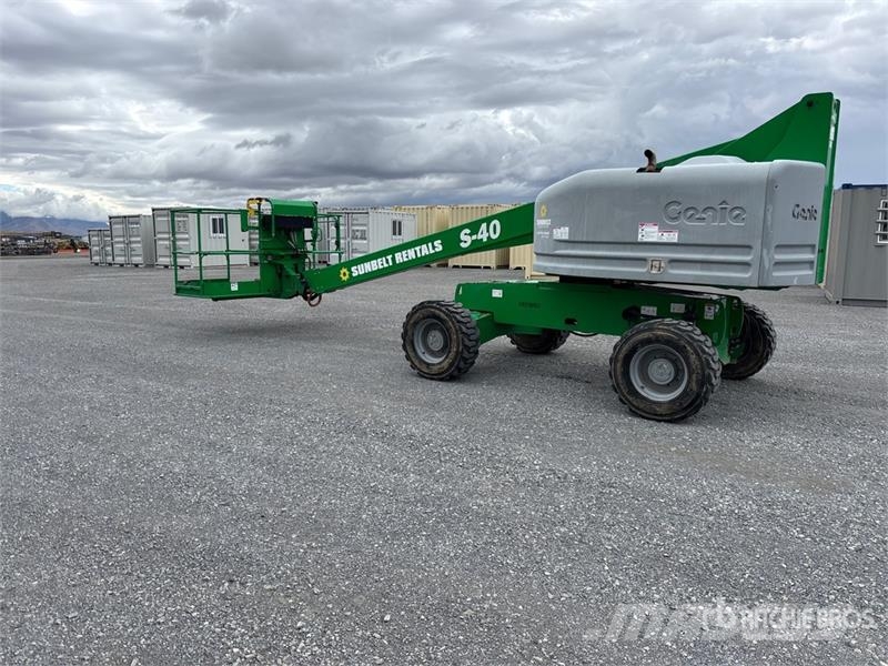 Genie S40 Telescopic Boom Lift Plataformas elevatórias telescópicas