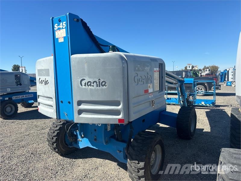 Genie S45 4WD Diesel Telescopic Boom Lift Plataformas con brazo de elevación telescópico