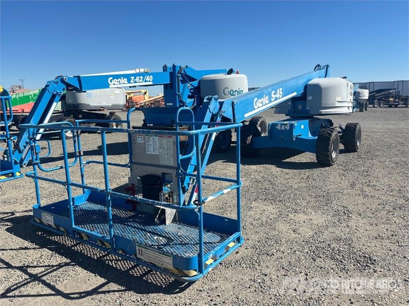 Genie S45 4WD Dual Fuel Telescopic Boom Lift Teleskopiskie pacēlāji