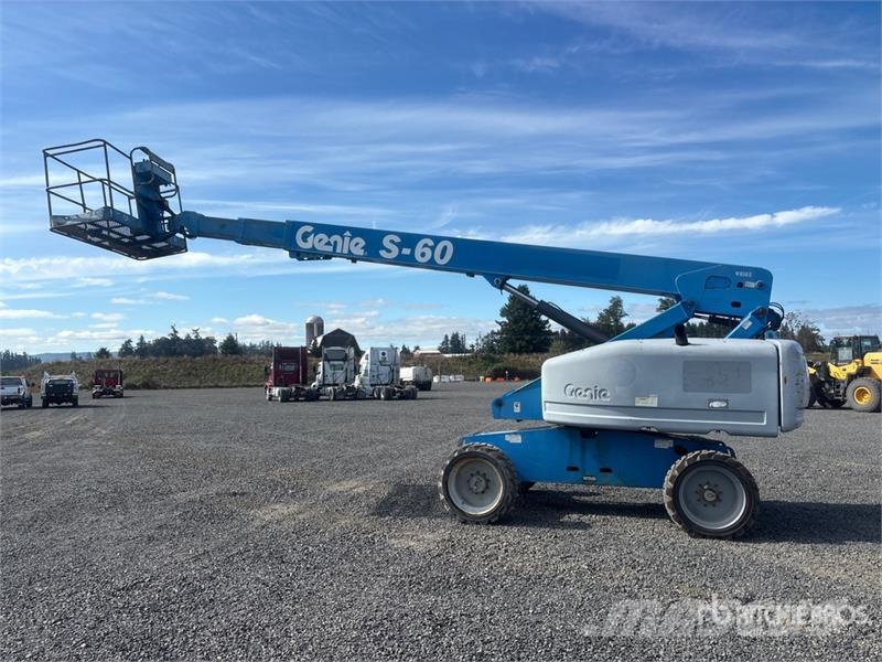 Genie S60 2WD Diesel Telescopic Boom Lift (Inoperable) Teleskopiskie pacēlāji