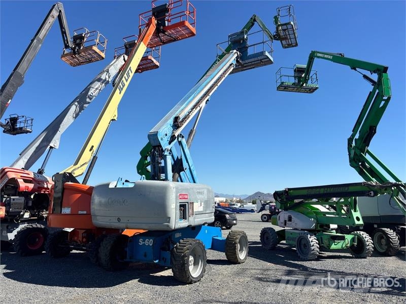 Genie S60 4WD Diesel Telescopic Boom Lift Teleskopbühnen