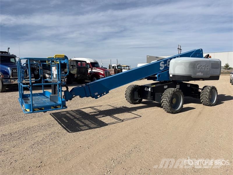 Genie S60X 4WD Diesel Telescopic Boom Lift Plataformas elevatórias telescópicas