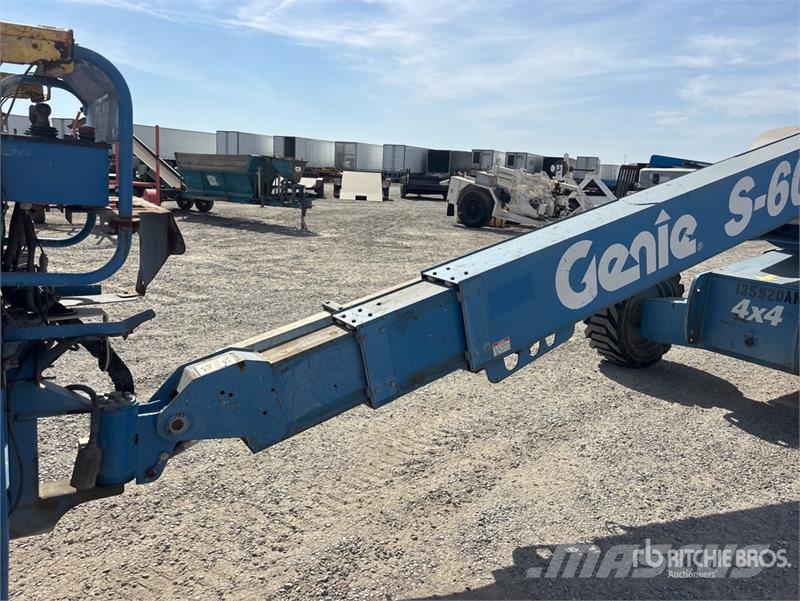 Genie S60X 4WD Diesel Telescopic Boom Lift Teleskopiskie pacēlāji