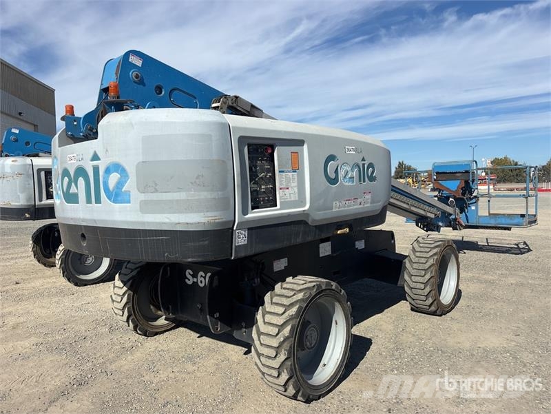 Genie S60X 4WD Diesel Telescopic Boom Lift Plataformas elevatórias telescópicas