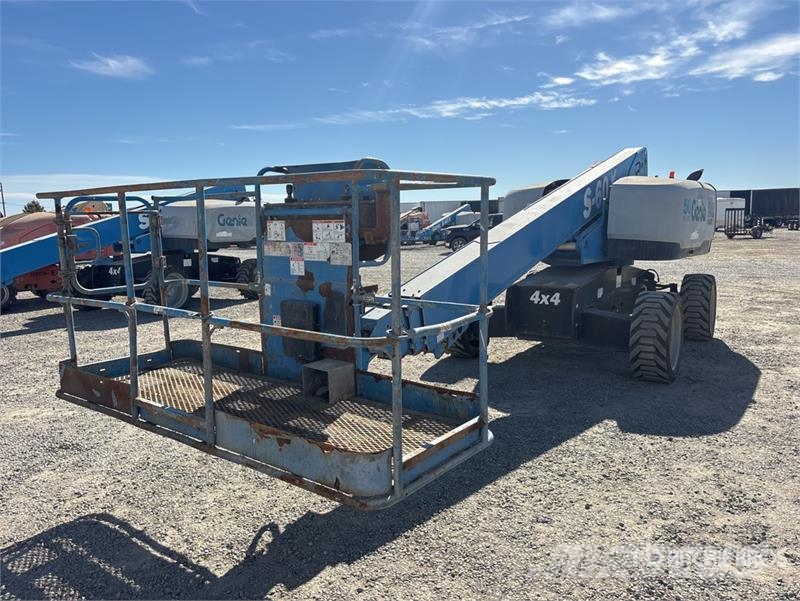 Genie S60X 4WD Diesel Telescopic Boom Lift Plataformas elevatórias telescópicas