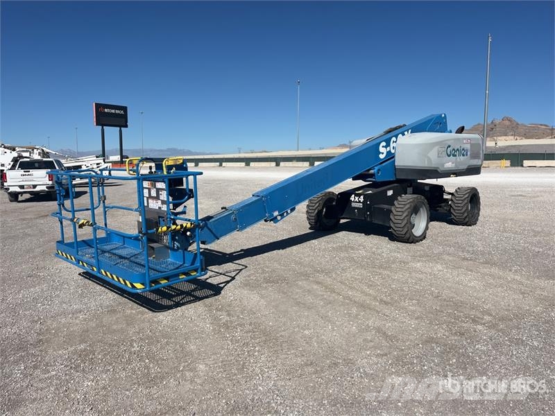 Genie S60X 4WD Diesel Telescopic Boom Lift Teleskopiniai keltuvai