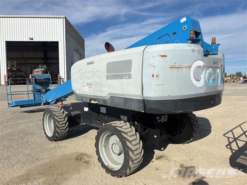 Genie S60X 4WD Dual Fuel Telescopic Boom Lift رافعات سلة تلسكوبية